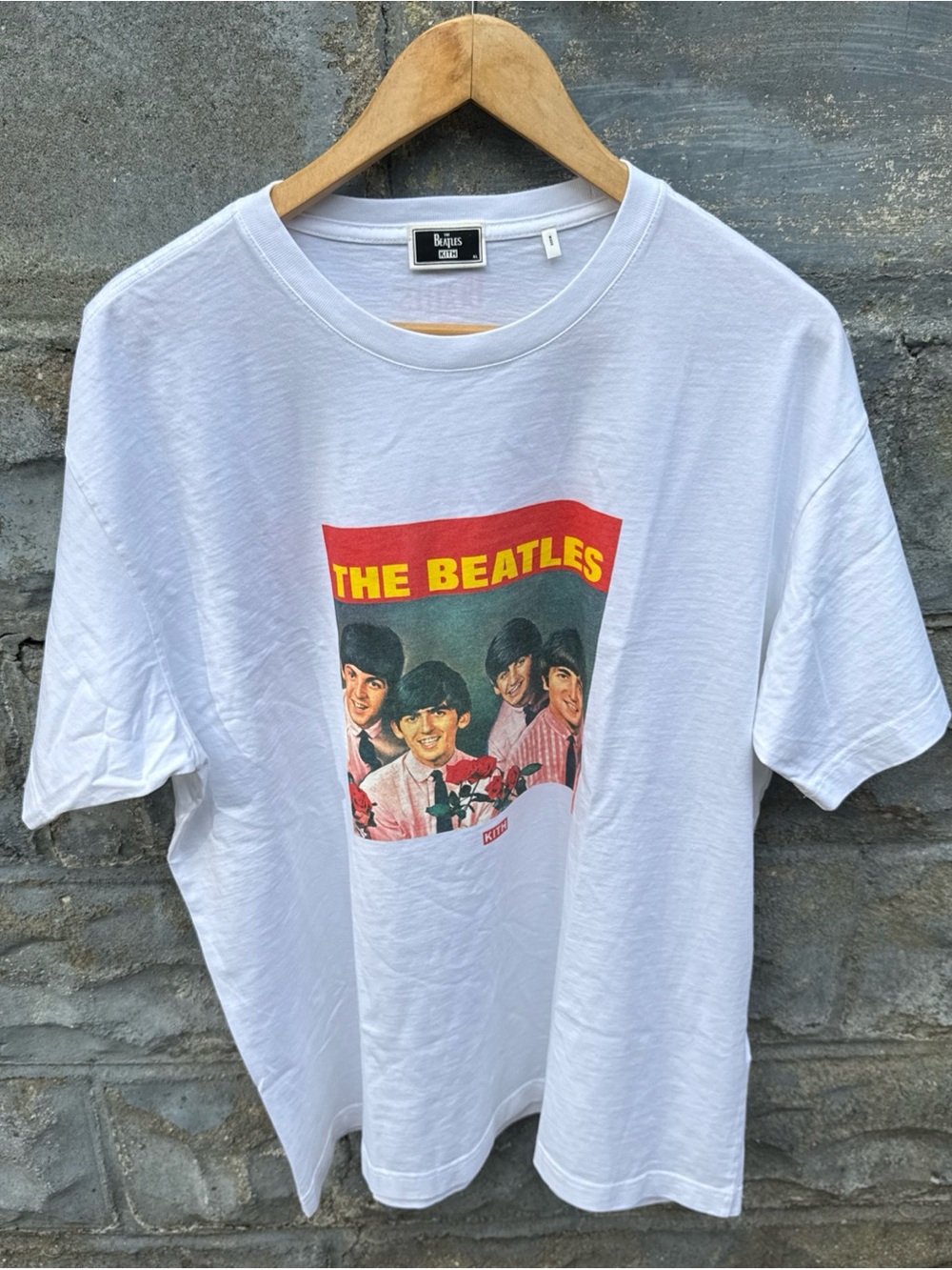 Kith X The Beatles t Shirt XL White Graphic